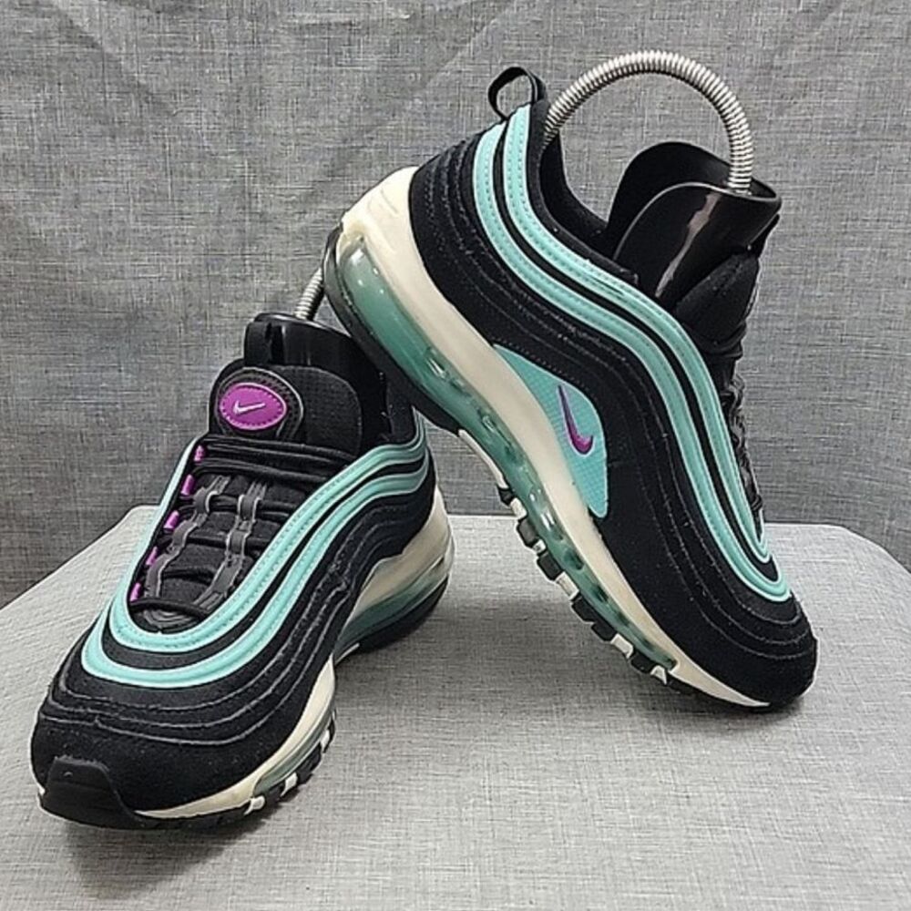 NIKE AIR MAX 97 GS  "AURORA HYPER VIOLET" Youth Sneakers 921522-015 SZ 6.5Y
